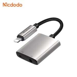 مبدل لایتنینگ به جک 3.5 میلیمتری AUX و لایتنینگ مک دودو مدل Mcdodo CA-5540